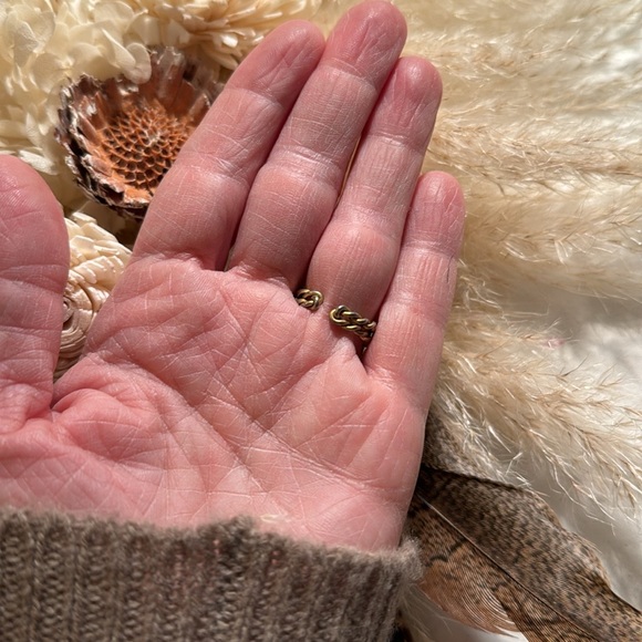 FREE PEOPLE adjustable tigers eye gold ring ✨ - Picture 4 of 4